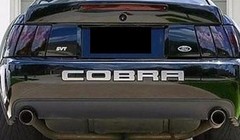 03-04 Mustang Cobra rear bumper vinyl inserts – Many colors to choose from!