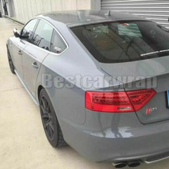 50FT x 5FT Cement Gray Ultra Gloss Vinyl For Whole Car Wrapping Graphics Film US