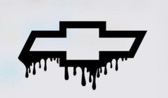 Dripping Chevy Graffiti Logo Decal Vinyl Sticker Car Truck Window Bumper