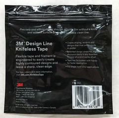 2 Pack 3M DESIGN LINE KNIFELESs TAPE GRAPHICS WRAP 1/8”X164′ NOT A KNOCKOFF!
