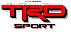 TRD SPORT New Style 2024+ Bed Decals Stickers, Fits Toyota Tacoma, Tundra