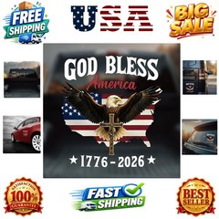 2PCS 250th Anniversary Car Window Decal Sticker,1776-2026 American Independe…