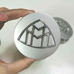 4pcs 75mm Maybach Car Emblem Wheel Center Hub Cap auto Rim cover dust-proof