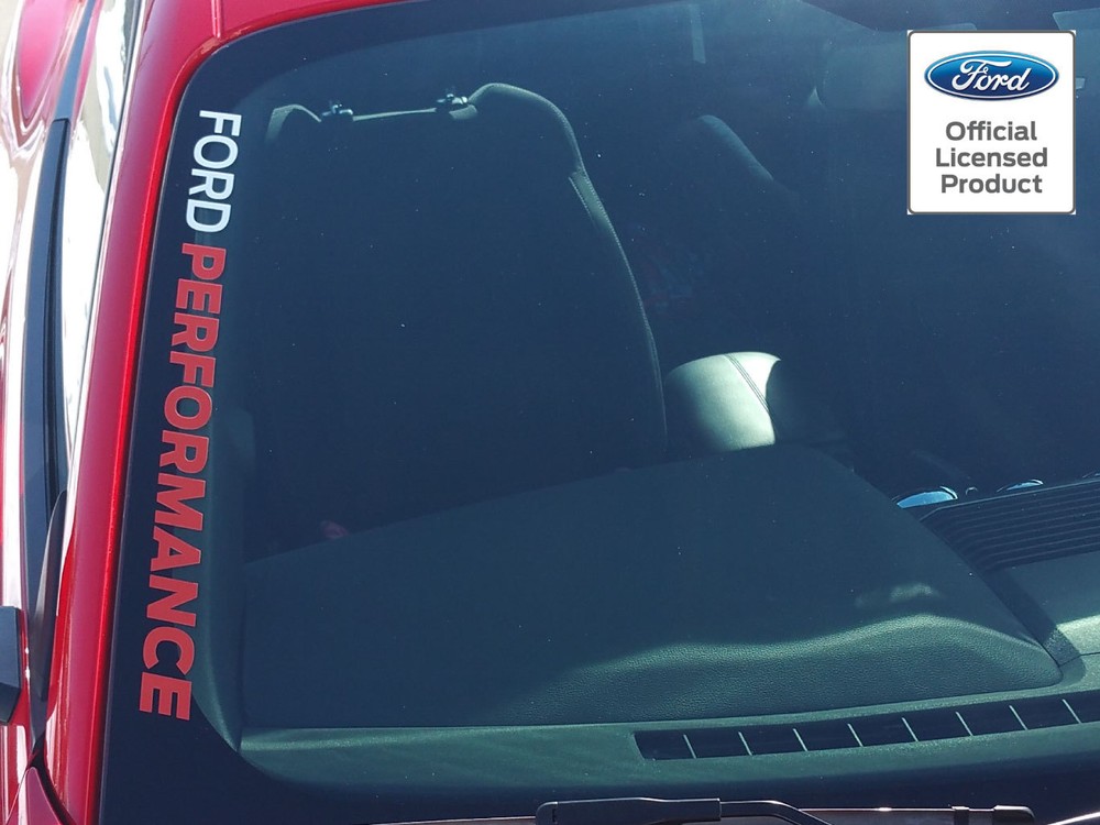 05-09 Mustang Ford Performance Side Windshield Decal Vinyl Graphics Sticker