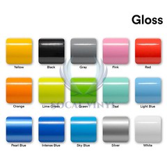 Gloss Teal Glossy Vinyl Car Wrap Sticker Decal Sheet DIY Bubble Free Air Release