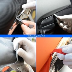 Professional Window Tinting Kit: Squeegees & Sponge Roller for Perfect Finish