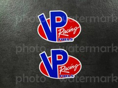 2pc VP Racing Sticker Decal graphic Fuels NHRA autocollant Sponsor Pick Size