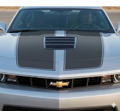 Rally Racing Stripes Graphics Decals Fits: 2014 2015 Chevrolet Camaro 3M SS RS