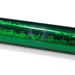 PET Damascus Steel Forged Gloss Beast Green Car Vinyl Wrap Decal Sticker Film