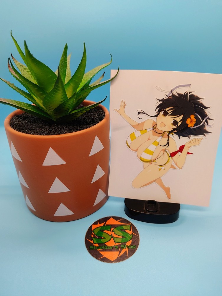 (4.5 Inches) Senran Kagura – Asuka (Bikini #6) – Water-Resistant Vinyl Sticker