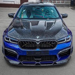 12″ x 60″ Premium Forged Black Carbon Fiber Vinyl Wrap Film High Gloss 1ft x 5ft