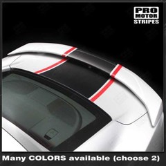 Chevrolet Camaro 2016-2018 Front and Rear 2-Tone Stripes Decals (Choose Color)