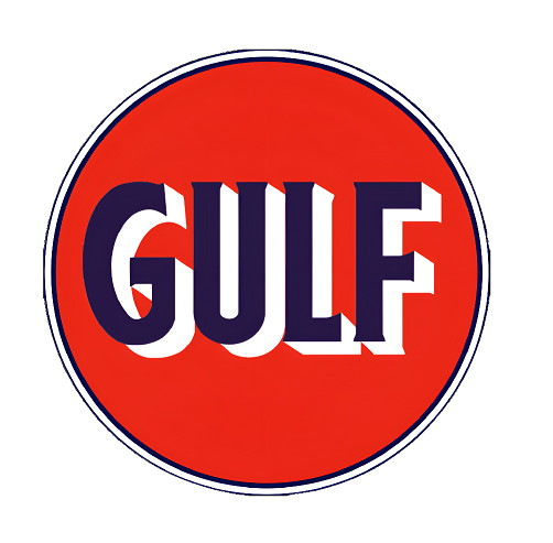 FITS VINTAGE THAT GOOD GULF GASOLINE MOTOR OIL PUMP RESTORATION STICKER DECAL