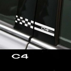 2x Racing Decal Vinyl Sticker Car SUV Truck Window Bumper