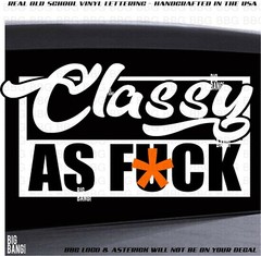TRUCKER BIG RIG Vinyl Decal Sticker Semi 18 Wheeler Truck Driver Funny SMART ASS