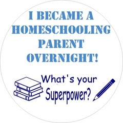 I Became a Homeschooling parent Overnight – Whats your superpower? Decal