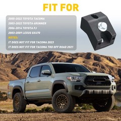 2 / 4Pcs 1-1/4″ Front Seat Spacers Lift Fits for Toyota Tacoma 4Runner FJ Black