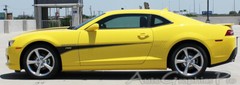 SWITCHBLADE Hood Side Spears Vinyl Decals Stripes 3M Vinyl 2015 2016 2017 Camaro