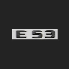 for Mercedes Benz Bright black CLA45 C63 E63 C43 CLS63 C250 AMG Car sticker