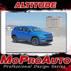 2017-2025 Jeep Compass ALTITUDE Vinyl Graphics Decal Stripe Upper Body Door Kit