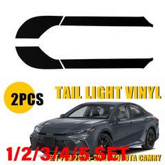 Tail Light Rear Overlay Tint PreCut Decal Vinyl For 2025-26 Toyota Camry 1-5SET