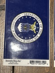Flag It Self Adhesive Vinyl Decal US Air Force Flag Made In USA Lot Of 2