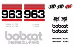 BOBCAT 963 NEW FULL DECAL STICKER SET KIT.