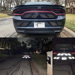 Reflective Shadow Chevron Black/White Ghost Decal Oralite RA Engineer Grade Tape