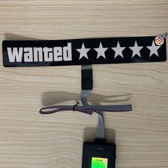 Windshield Electric Wanted Car LED Window Stickers for JDM Glow Panel Decoration