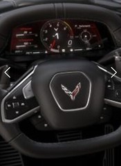 C8 Corvette ACCELERATE YELLOW STEERING WHEEL STRIPE (2×5 Inches)