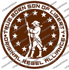 True Born Son Of Liberty,Original Rebel Alliance,10″,We The People,Vinyl Decal