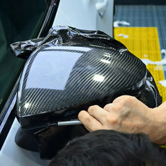 Premium 7D Super Gloss Black Carbon Fiber Vinyl Wrap Bubble Free Air Release 6D