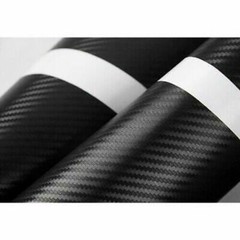 Carbon Fiber Stripes Hood Roof Trunk Sticker for Universal Sport Race Car Decor