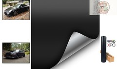 Matte Black Adhesive Film 1ft x 5ft – Air Release Technology for Smooth Finish