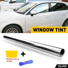 Car Uncut Mirror Window Roll Film Tint Privacy Sun Reflective UV Heat Control 3M