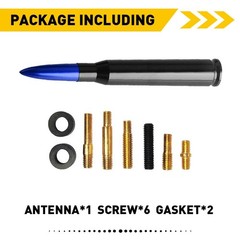 Bullet Antenna Mast Power For Motorcycles Cars Street Rods Classics Boat H