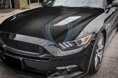 4D Carbon Fiber Black Semi Glossy Vinyl Wrap Decal Sheet Bubble Free Sheet Film