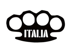 Italian Brass Knuckles VINYL DECAL CAR STICKER 5.5″