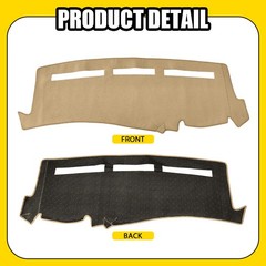 For GMC Sierra 2500 HD Chevy Silverado 3500 1999-2006 Dash Mat Black Gray Beige