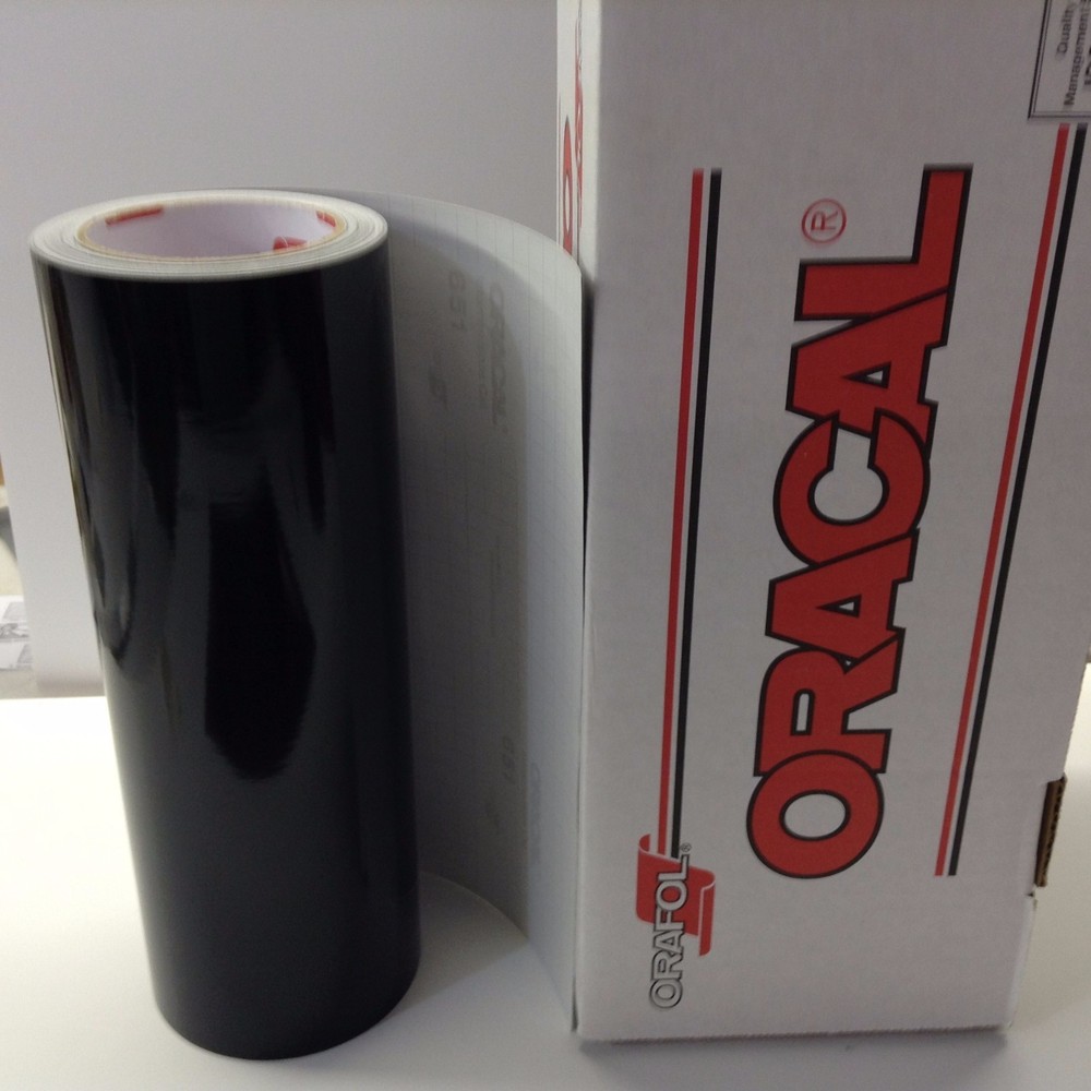 Oracal 651, 1 Roll 12″ x 10 ft. Black #070 Vinyl for Craft,Sign by precision62