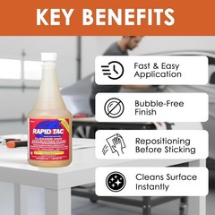 Application Fluid for Vinyl Wraps Decals Stickers – 32 oz