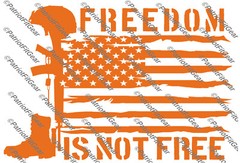 Freedom Is Not Free,Flag,Support Our Troops,Veterans Before Illegals,Vinyl Decal