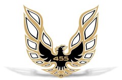 42″ X 42″ Firebird Hood Graphic Decal Sticker For Pontiac Trans Am GOLD BLK 455