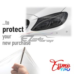 Headlight TPU Tint Gloss Smoke PPF Protection Film Tail Light Fog Vinyl Sticker