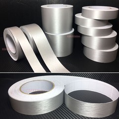 Silver Car House Wall Metal PVC Brushed ALUMINUM Vinyl Wrap Sticker Tape Strips