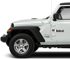 Bobcat Logo Die Cut Laminated Vinyl Decal Sticker All Weather Safe