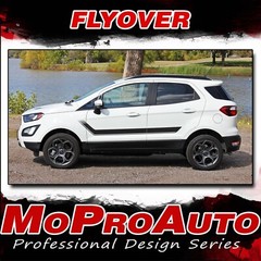 Ford EcoSport Lower Door Decal Hood Stripes 3M FLYOUT Vinyl Graphics 2013-2022