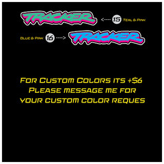 Tracker Logo Decal for Car Truck Window Geo Sticker | Set of 2 Pick your Color