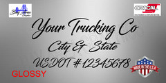 COMMERCIAL DOOR CUSTOM TEXT VINYL DECALS SETX2 ORACAL 651 USA MADE