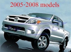 2X ULTIMATE OFFROAD 4×4 Decal Sticker FOR Toyota Hilux SR5 MK6 Pickup 05-15 Vigo